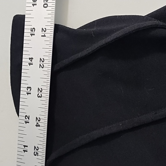 Black Pieced Fun Flowy Trumpet Flare Knit Skirt - Picture 4 of 8